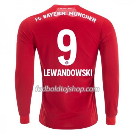 FC Bayern München Robert Lewandowski 9 Hjemmebanetrøje 2019-20 L/S
